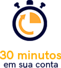 Check Dinheiro em 30 minutos na conta