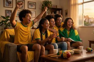 receber a galera para assistir ao jogo gastando pouco